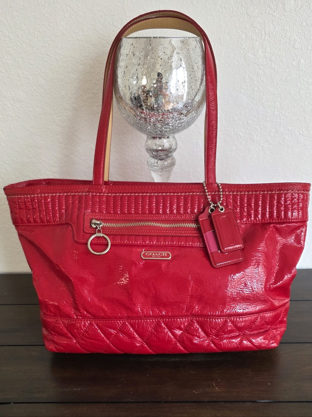 Coach Poppy Liquid Gloss Cherry Red